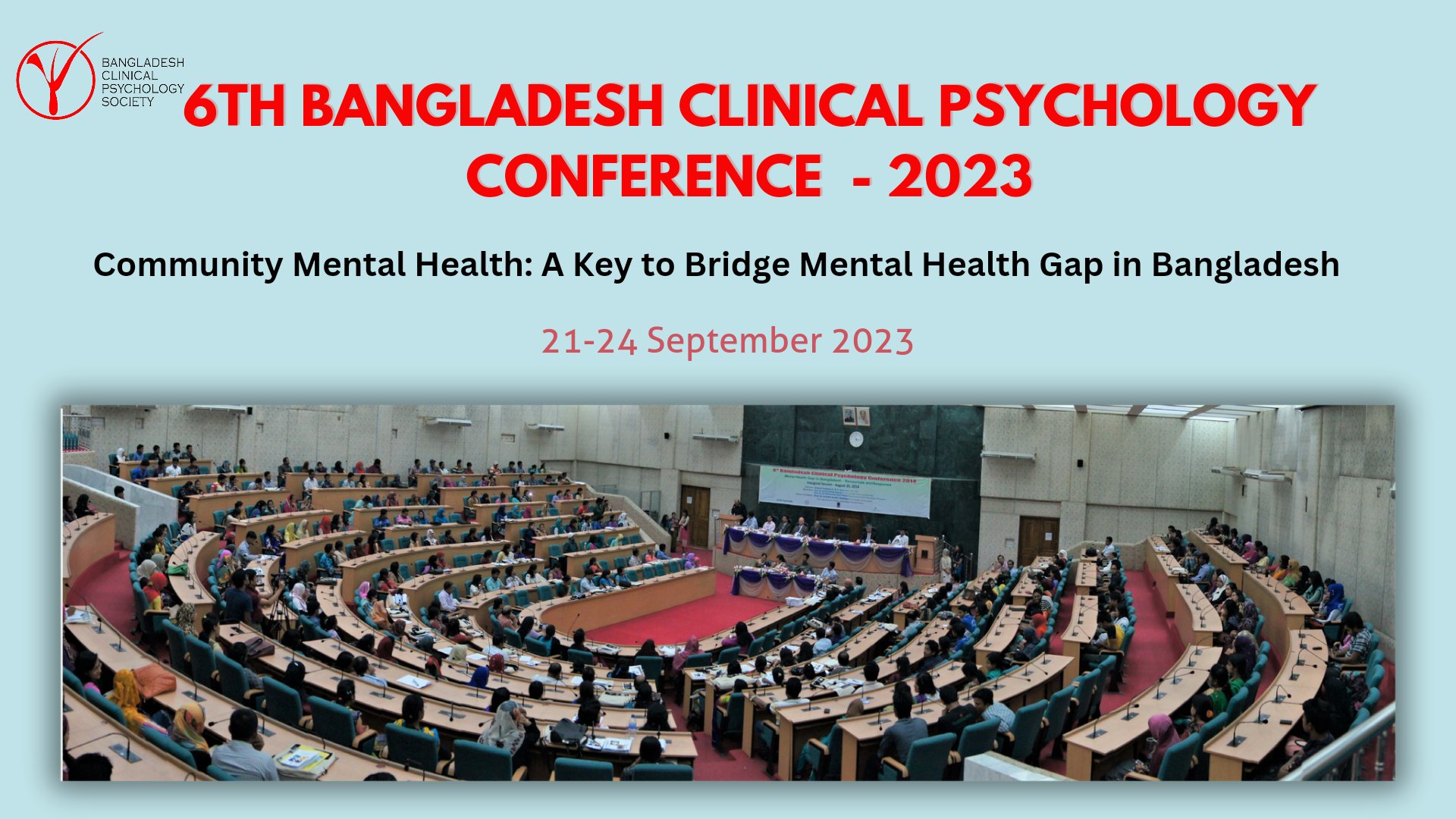 6th Bangladesh Clinical Psychology Conference, 2023